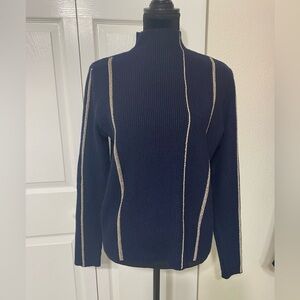 - Studio Park Blue women pullover sweater size L